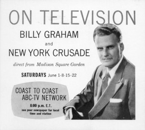 TV ad from Wheaton College's Billy Graham archives