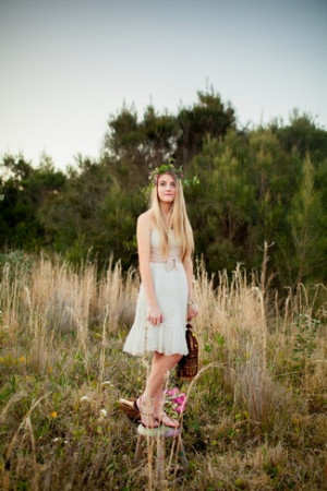 Boho Flower Girl and Bridesmaid Inspiration