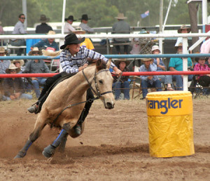 Barrel Racing...