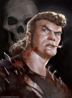 Brock Samson fan art by Dave Rapoza, a professional concept artist and ...