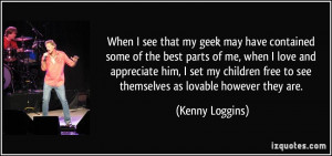 When I see that my geek may have contained some of the best parts of ...