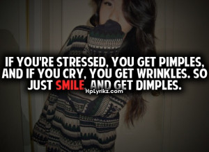 Dimples are the best! :D