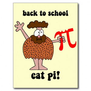 Funny back to school math postcards