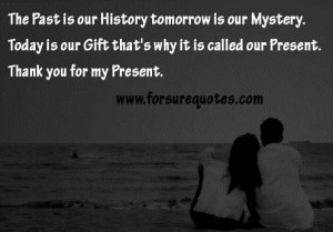 Quotes on thank you for my present