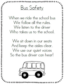 School Bus Safety Pack