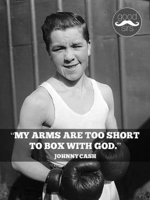 Johnny Cash Quote on God
