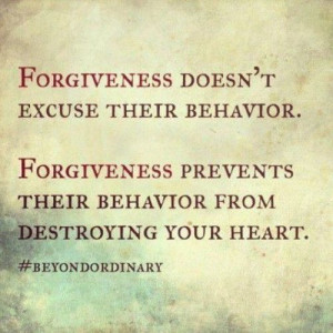 Friendship, forgiveness