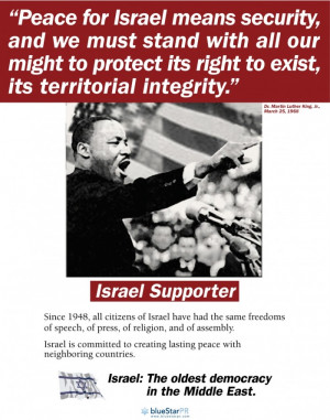 Did you know that Martin Luther King, Jr. was a Zionist?
