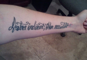 forearm tattoos for men quotes