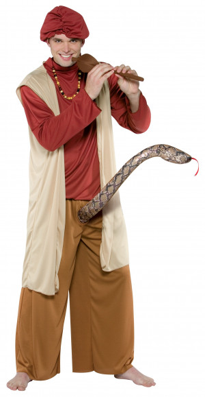 Home >> Funny Costumes >> Offensive Costumes >> Snake Charmer Adult ...