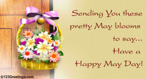 Send this May basket to wish Happy May Day.