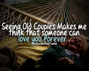 couple, old, cuddling, kiss, sumnanquotes - inspiring picture on Favim