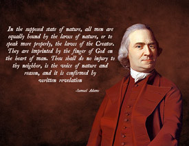 Samuel Adams Religion Poster