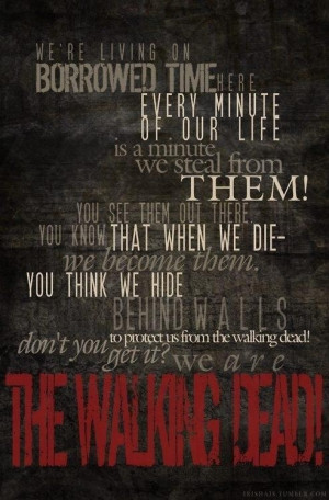The Walking Dead Quote