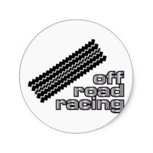 Off Road Racing Sticker