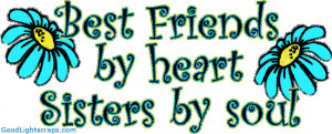 Best Friends By Heart Sisters By Soul - Happy Sister’s Day