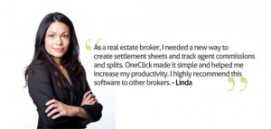 OneClick supports Real Estate Managers