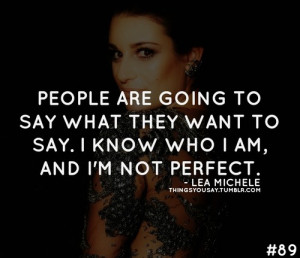 going to be who I am. And if you find it offensive, if you find it ...