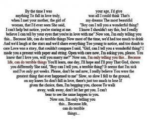 Terrible Things Mayday Parade Quotes