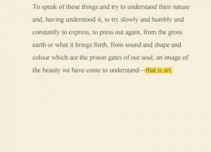 James Joyce, A Portrait of the Artist as a Young Man