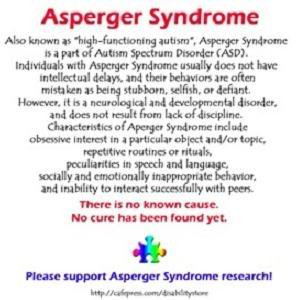predictable environment for learning. However, children with Asperger ...