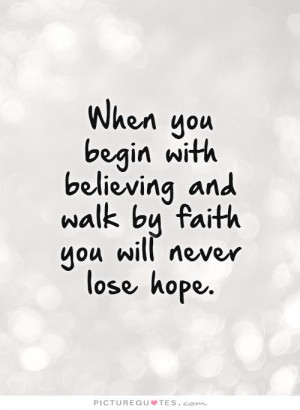 Believing Quotes