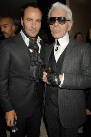 remember talking to Karl (Lagerfeld) years ago when I was at Gucci ...