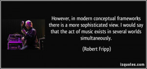 However, in modern conceptual frameworks there is a more sophisticated ...