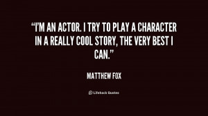 Matthew Fox