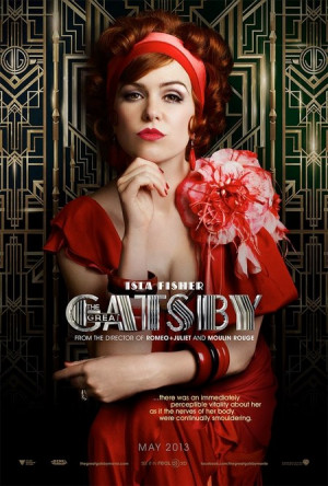 The Great Gatsby' Poster with Isla Fisher as Myrtle Wilson