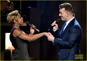 Sam Smith & Mary J Blige Sing 'Stay With Me' at Grammys 2015 - Watch ...