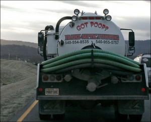 These fifteen septictank truck signs are very funny. They remind