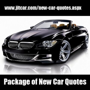 Package of New Car Quotes #CarQuotes