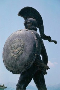 Leonidas, commemorative statue at Thermopylae