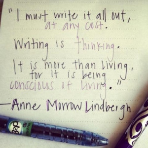 Yes. :: Anne Morrow Lindbergh quote