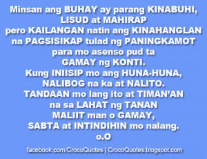 Facebook Love Quotes Ang Buhay Parang