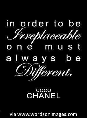 Quotes by coco chanel