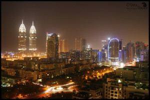 Dubai City At Night