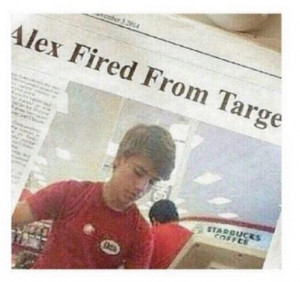 The story that 'Alex From Target is fired' from his job is a hoax. The ...