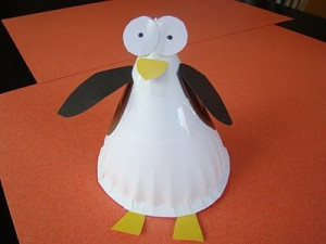 paper penguins! cute art project