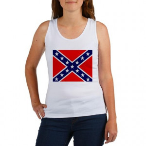 Confederate Flag Women's Tank Top by listing-store-68946639