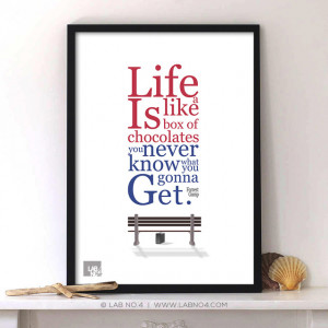 Life is like a box of chocolates - Forrest Gump Inspirational ...