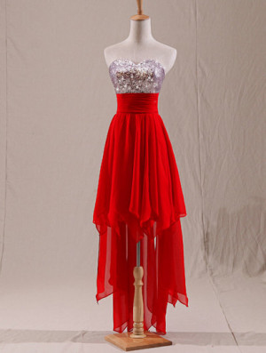 bridesmaid-dress-cotton-dress-girl-dress-red-dress-Favim.com-1043424 ...