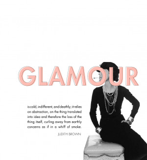 glamour quote