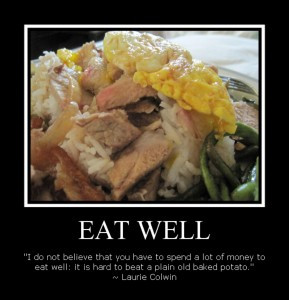 Food Quote – EAT WELL