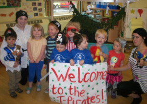 Busy Bees in Crawley have a pirate day
