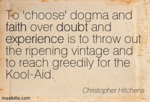 ... Ripening Vintage And To Reach Greedily For The Kool-Aid. - Christopher