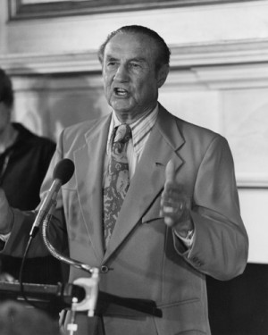 Strom Thurmond during his infamous filibuster against the Civil Rights ...