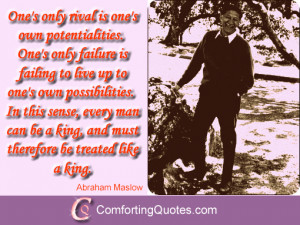 Abraham Harold Maslow Quotes on Realizing Who You Are