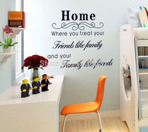 Friends Good Food Good Times Vinyl Wall Quotes And Sayings Home Art